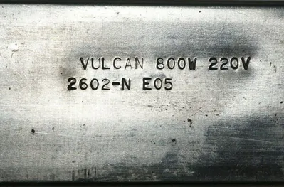 USED VULCAN 2602-N E05 RESISTOR 800W 220V 2602N