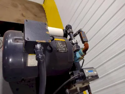 72" X 30" JV MFG CRAM A LOT MODEL #DBR-72-H VERTICAL HYDRAULIC CARDBOARD BALER: STOCK #18058