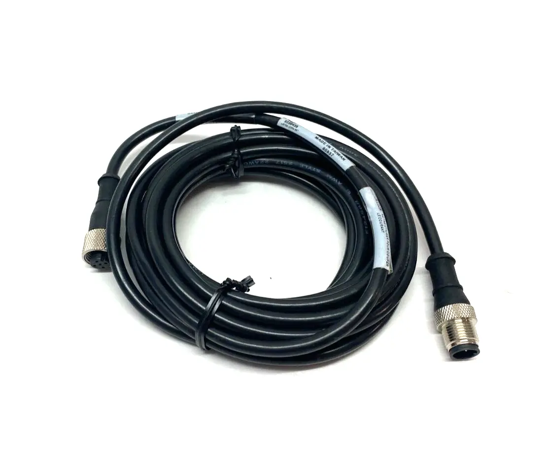 USED BANNER DOUBLE ENDED CONNECTION CORDSET M12 4-PIN
