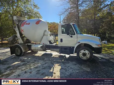 Used 2004 INTERNATIONAL 4200 MINI MIXER Concrete Mixer Trucks Georgia US | Proxy Equipment #1380316