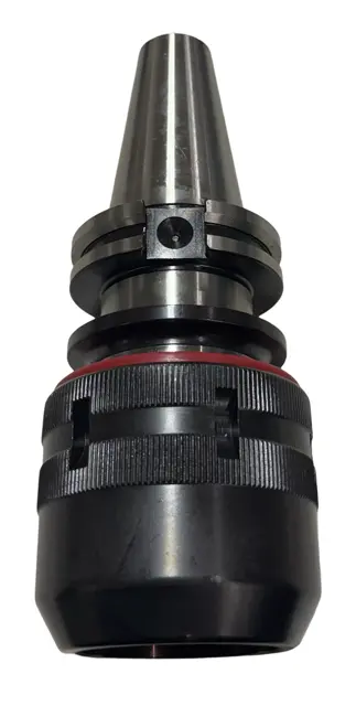 Collis CAT40 V-Flange Milling Chuck 1-1/4" Bore Size, 4.52" Projection USA Made