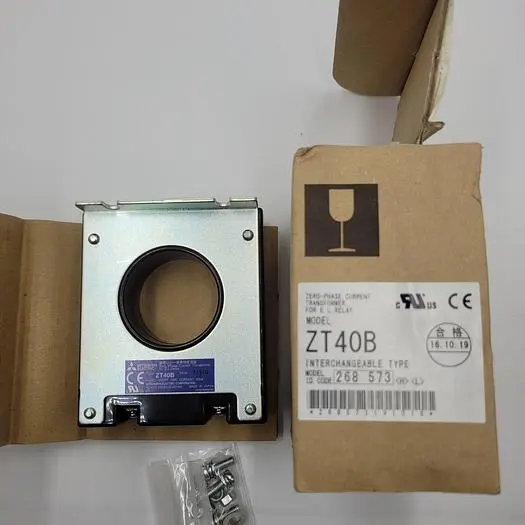 New | in-Stock MITSUBISHI MITSUBISHI ZT40B ZERO PHASE CURRENT TRANSFORMER Transformers | ND Industrial Surplus #1225827
