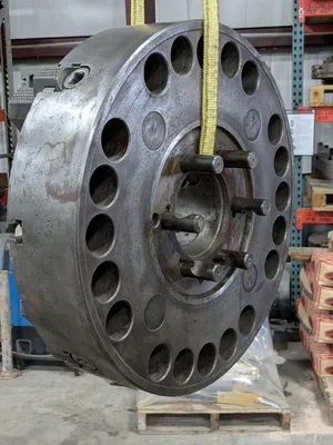 Used SKAND SWEDEN 21" 4-JAW D1-8 MOUNT Chucks Texas US | N & R Machine Sales #1445057