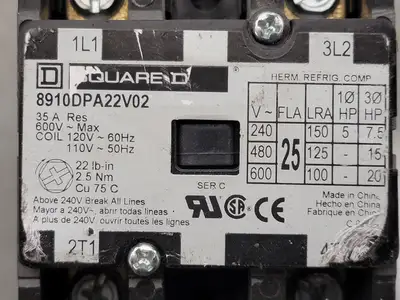 USED SQUARE D 8910DPA22V02