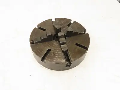 L-W Chuck Co. 4-Jaw Independent Lathe Chuck 13-7/8" OD