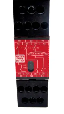 NEW BANNER ENGINEERING IM-T-9A SAFETY RELAY 24VDC IMT9A