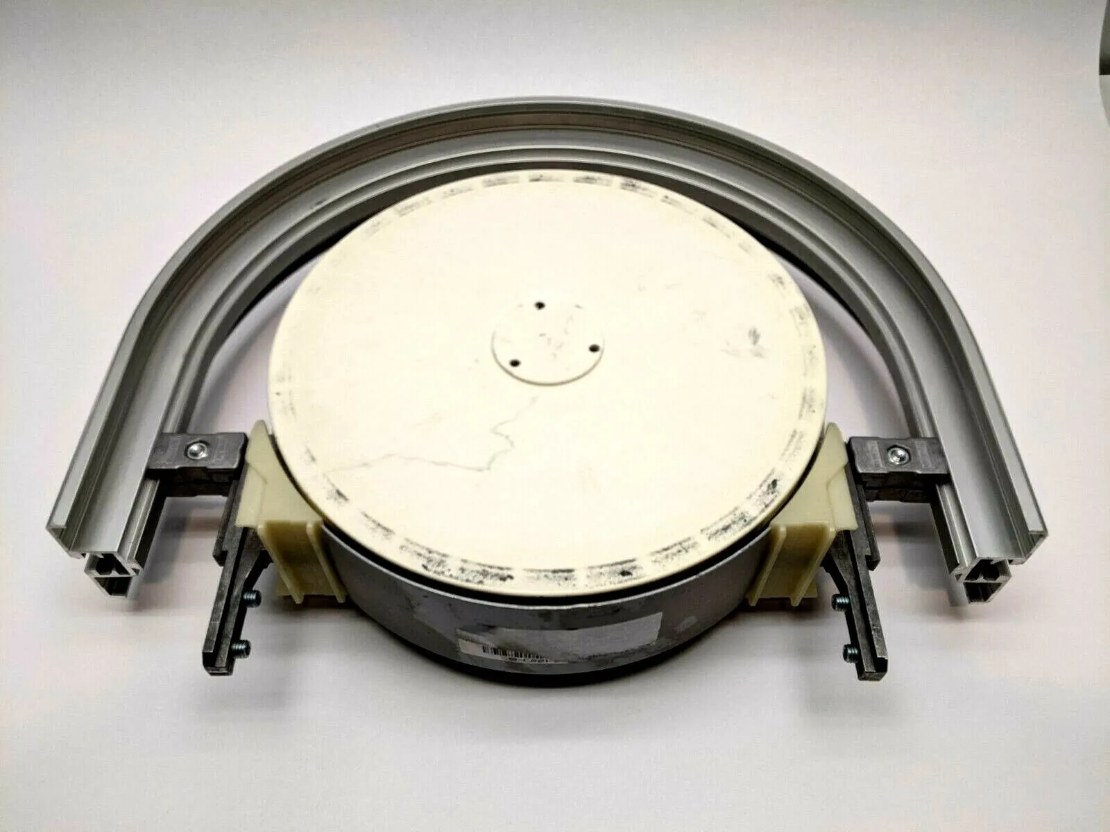 3 842 547 055 | Bosch Rexroth 3842547055 Conveyor Curve Wheel 90 Plus Aluminum 180 Degree Turn - Used
