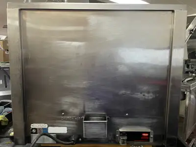 Used Hatco Used Hatco GRFHS-PTT21 Glo-Ray 22" Portable Fry Holding Station Pass-Thru 120V 1740W Heated Cabinets & Displays Illinois US | Falcon Restaurant Supply #1375696