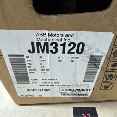 NEW Baldor JM3120