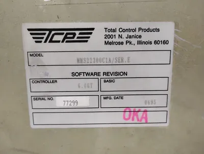 Used FANUC MMS22300C1A PLC Power Supplies US | Sporadic Surplus LLC #1084415