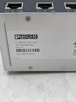 USED PHOENIX CONTACT PHOENIX CONTACT FL SWITCH SFN 8TX