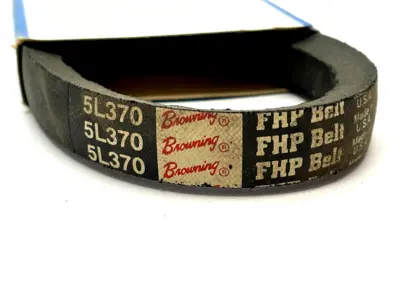 5L370 | Browning  V-Belt L Section 1 Band  37" Outside Length Smooth - New