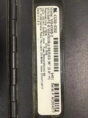 USED STI MS4336B-2 BOX