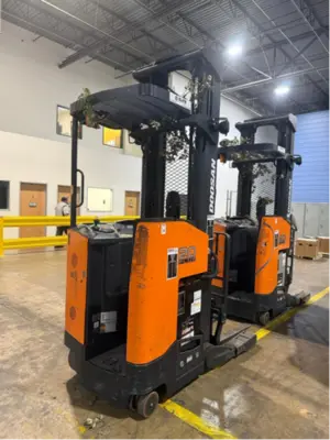 Used 2021 DOOSAN BRP20SP-7P Reach Trucks Pennsylvania US | National Lift Equipment #1502128