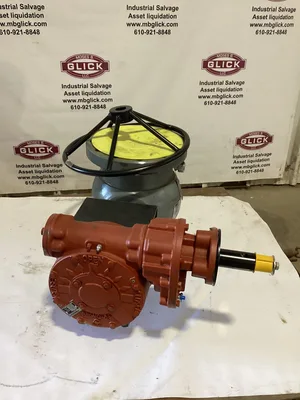 Sambo SBWG-03-1SD Worm Gear Actuator & 6” Cameron Carbon Steel Ball Valve 300psi
