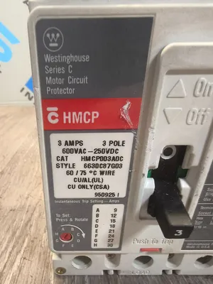 WESTINGHOUSE HMCP003ADC Circuit Breakers | ESS Industrial Equipment Sales (4)