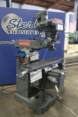 Used WEBB 3VK Vertical Mills California US | Sterling Machinery Exchange #1465585