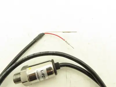 Speedshield L-P275-1 Forklift Pressure Transducer 3wire 1/4"BSPP 1/4"NPT adapter