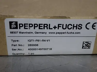 New | in-Stock PEPPERL+FUCHS IQT1F61R4V1 Proximity Sensors Ohio US | HGR 24 #802883