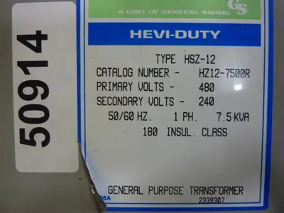 USED EGS HZ12-7500R