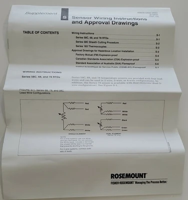 NEW Rosemount 0078N15N00N090V5