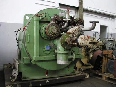 Krauss-Maffei HZ 100/2.0 Si peeler centrifuge, 316SS.