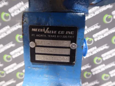 Media Valve Co. Inc. 4 Inch Butterfly Valve 4WCB-1500WP 1040-209-131 Surplus