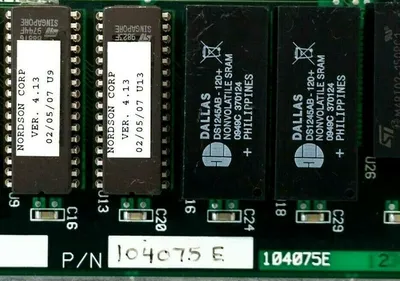 USED NORDSON 104075E PC BOARD
