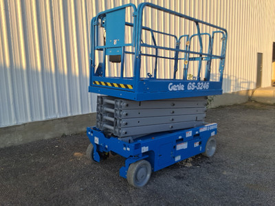 New | in-Stock 2026 Genie GS-3246E Scissor Lifters Texas US | Stack Equipment #1362049