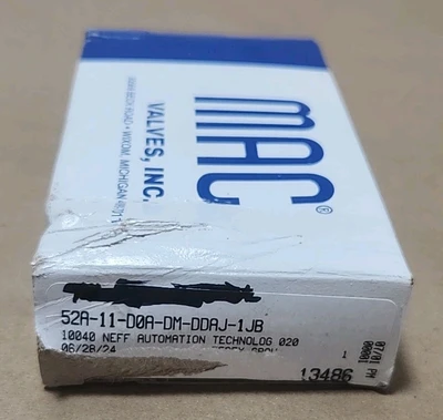 NEW MAC 52A-11-B0A-DM-DDAJ-1JB
