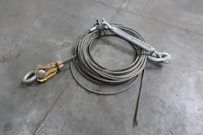 Temporary Horizontal Lifeline System Cable Assembly