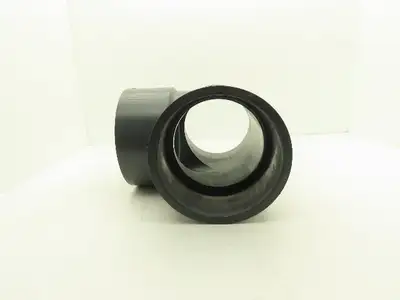 Ipex SCH 80  8" PVC Slip Tee Fitting Schedule 80 Gray ASTM D-2467