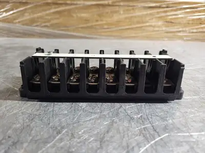 75 Amp Panel Mounted Terminal Block 2 Row 8 Position