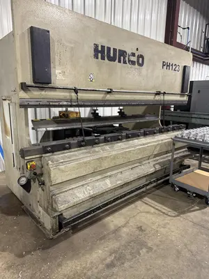 2000 HURCO PH123 Fabricating Machinery, Press Brakes, Hydraulic | Holland Equipment Hunters, Inc. (1)