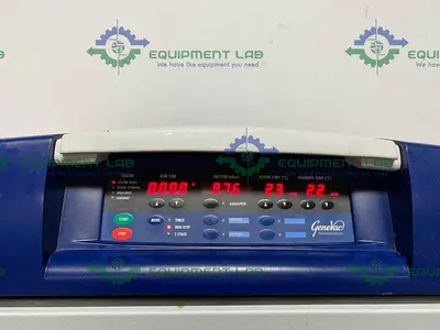 USED GENEVAC DD4 X EVAPORATOR W/ GENEVAC CVP 100 VACUUM PUMP