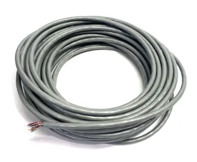 USED BELDEN COMPUTER CABLE RS232, #24-50C, SR-PVC, O/A FOIL, PVC JKT, CMG