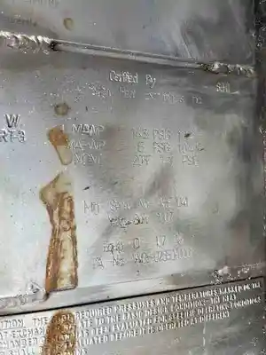 USED ALABAMA HEAT EXCHANGER NA