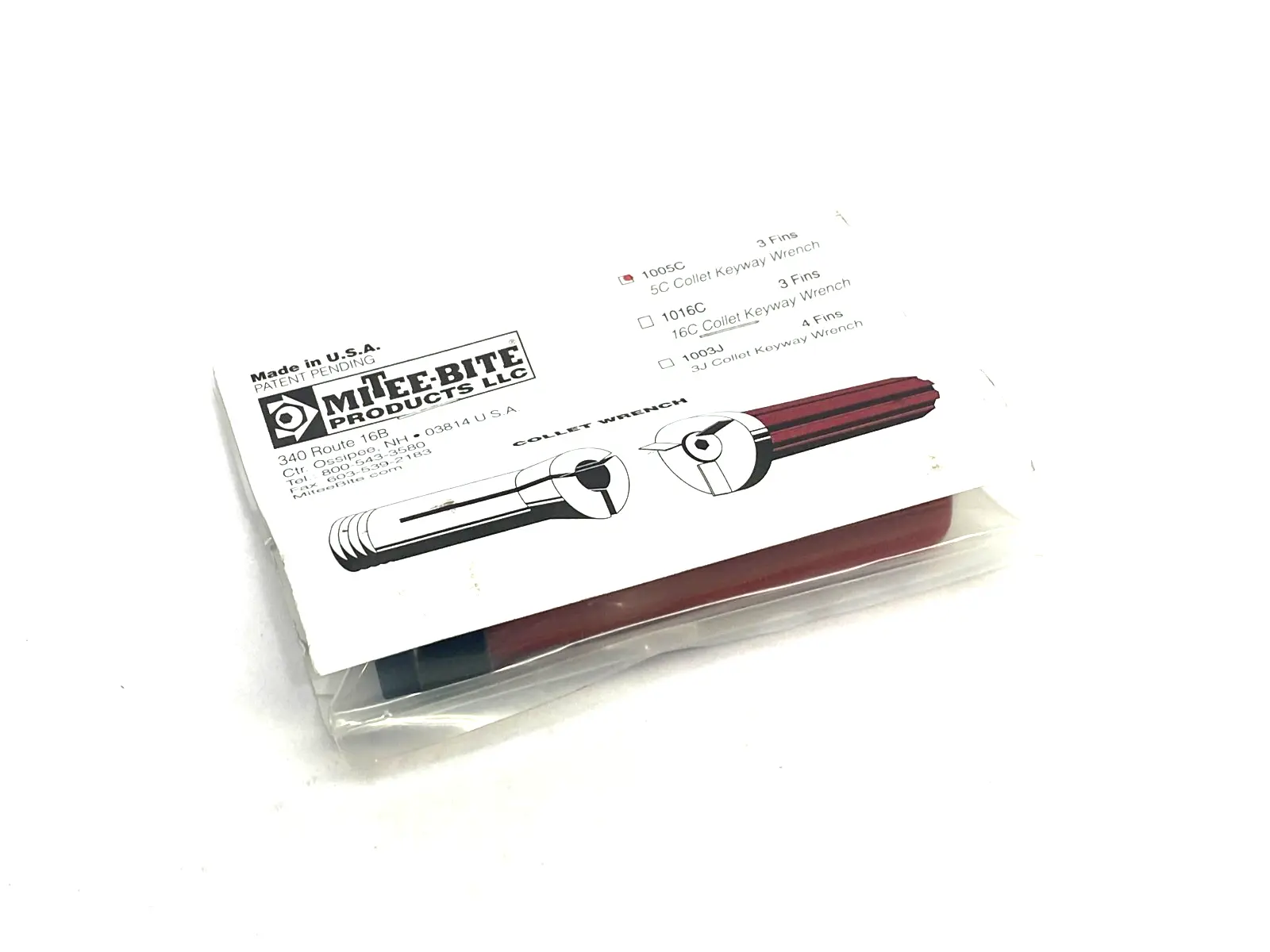 Mitee Bite 1005C Collet Keyway Wrench C5 - New