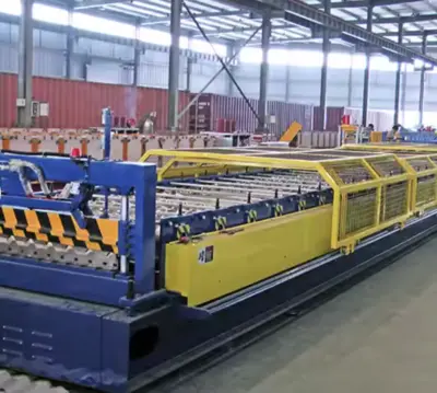 5 Rib Metal Roofing Sheet Roll Forming Machine China