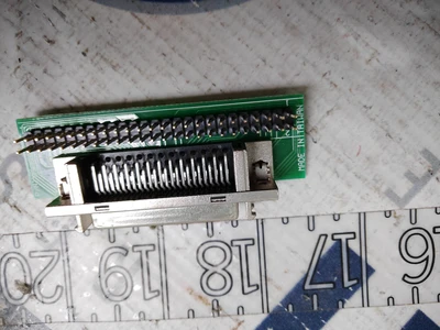 FEMALE TO MALE  XPL-023 INTERNAL CONNECTOR ADAPTER W/ SLOT BRACKET