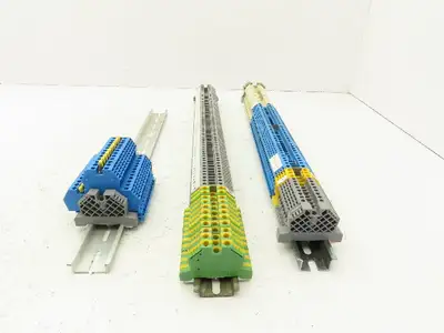 Morsettitalia Terminal Block Fuse DIN Rail 600V 30A 24-10AWG Lot of 162
