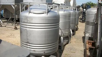 Tank, 211 Gallon, 304 S/st, 15 PSI, 39" x 36" #S741262