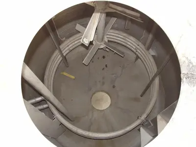 SPC4929  Tank 1970 gallon vertical tank, 304 SS, 25 psi @ 200f internal, dish