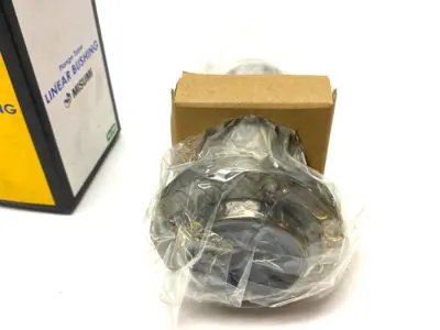 NEW MISUMI PILOT FLANGED LINEAR BALL BEARING - DOUBLE