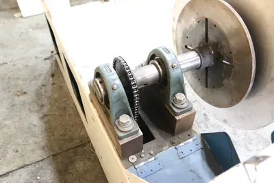 18" X 3-1/2" WALLNER MODEL 4680 PRECISION PACKAGE SLITTING LINE: STOCK #10278