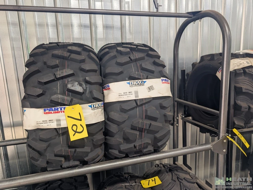Used _UNKNOWN_ (2) TIRES MAXXIS BIGHORN RADIAL 26 X 12 R12 NEW Wheels & Tires Illinois US | Heath Industrial Auction Services #1546777