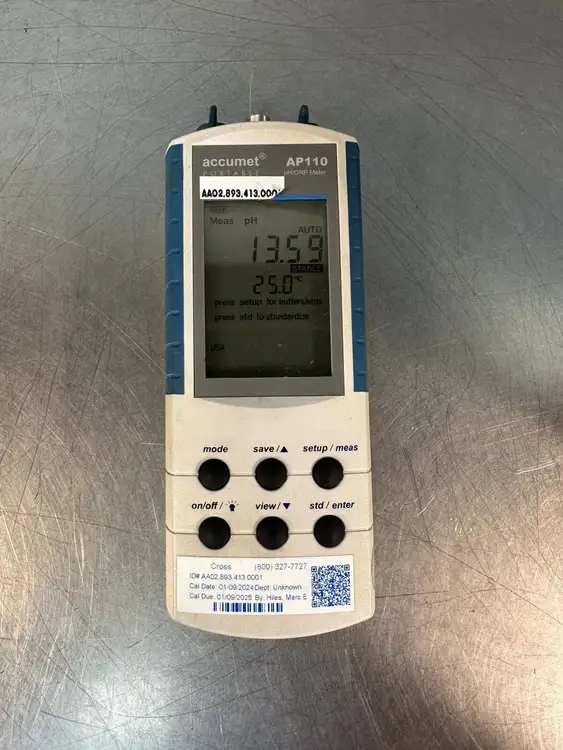 Used Accumet _UNKNOWN_ pH Meter South Carolina US | Palmetto Automation #1152719