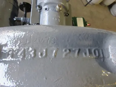 Westinghouse Steam Turbine w/ Woodward #PGPL-846jk governer, 955 RPM