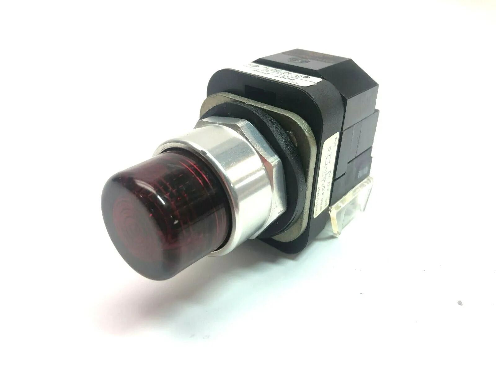 800T-PT16 | Allen Bradley  Series T Push Button Switch NEMA Type 4,13 Red Cap 120V - Used