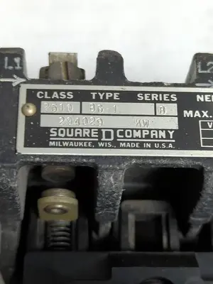 Used SQUARE D 2510-BG1 Starters | Surplus Asset Holdings #1205126